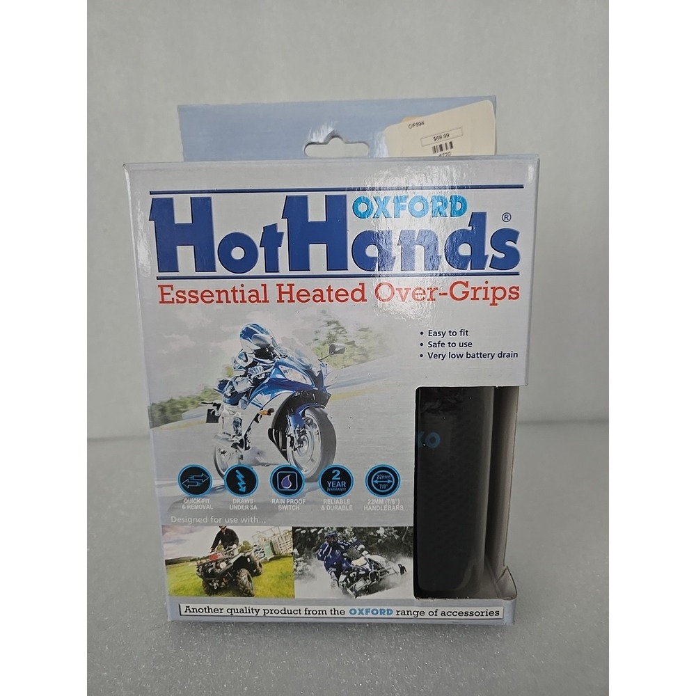 OXFORD Hot Hands Motorcycle ATV Essential Heated Over Grips OF694